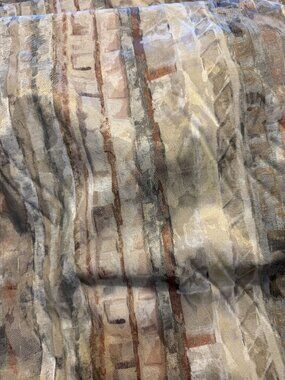 Jacquard Upholstery Fabric 12 Yards 51.5" Wide Abstract Neutral Earth Tones
